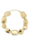 Sphera Milano Geometric Statement Necklace In Gold