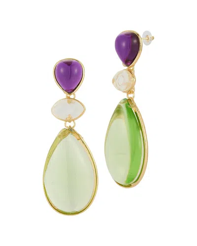 Sphera Milano Gold-plated Earrings In Multi