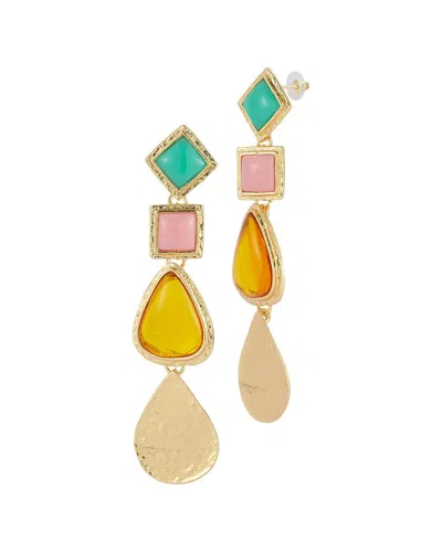 Sphera Milano Gold-plated Earrings In Multi