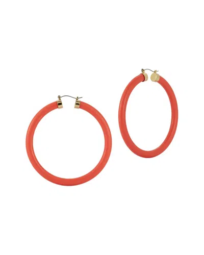 Sphera Milano Gold-plated Earrings In Red