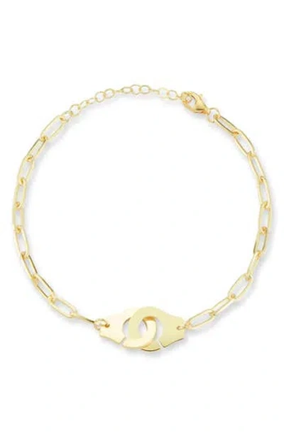 Sphera Milano Handcuff Chain Bracelet In Gold