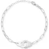 Sphera Milano Handcuff Chain Bracelet In Metallic
