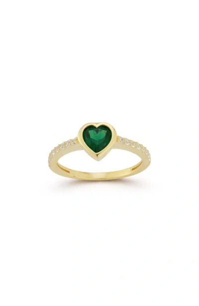 Sphera Milano Heart Ring In Gold