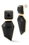 Sphera Milano Large Crystal Drop Earrings