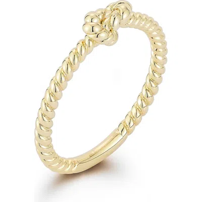 Sphera Milano Love Knot Ring In Gold