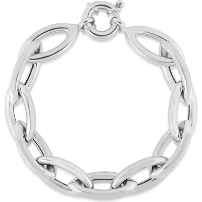 Sphera Milano Marquise Link Bracelet In Silver