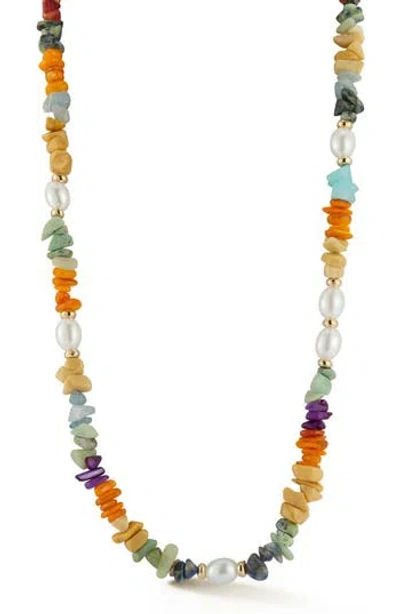 Sphera Milano Multicolor Beaded Necklace