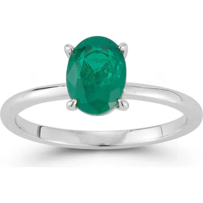 Sphera Milano Oval Cubic Zirconia Ring In Silver
