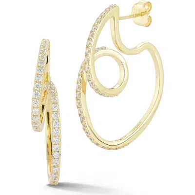 Sphera Milano Pavé Drop Earrings In Gold