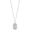 Sphera Milano Pavé Pendant Necklace In Silver