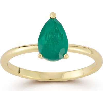 Sphera Milano Pear Cubic Zirconia Ring In Gold
