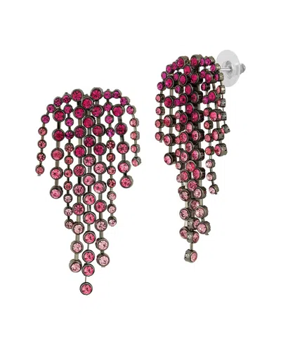 Sphera Milano Crystal Fringe Drop Earrings