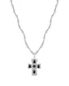 Sphera Milano Plated Cross Necklace
