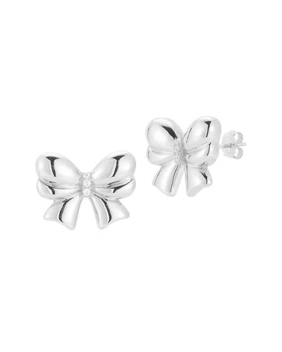 Sphera Milano Plated Cz Earrings In Metallic