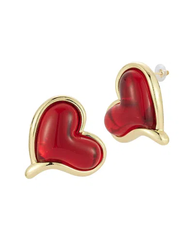 Sphera Milano Plated Cz Earrings In Multi