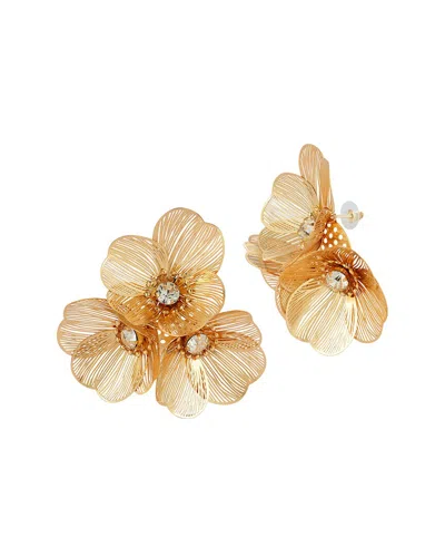 Sphera Milano Plated Cz Earrings In Gold