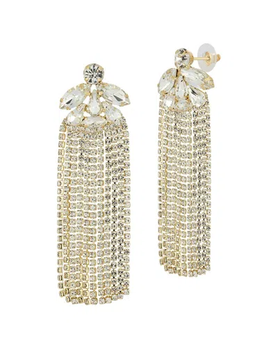 Sphera Milano Plated Cz Earrings In Multi