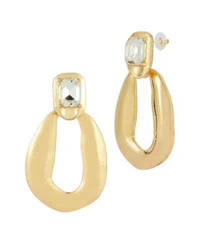 Sphera Milano Cubic Zirconia Drop Earrings In Gold