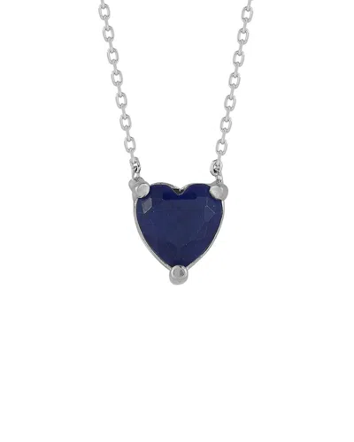 Sphera Milano Plated Cz Necklace In Metallic