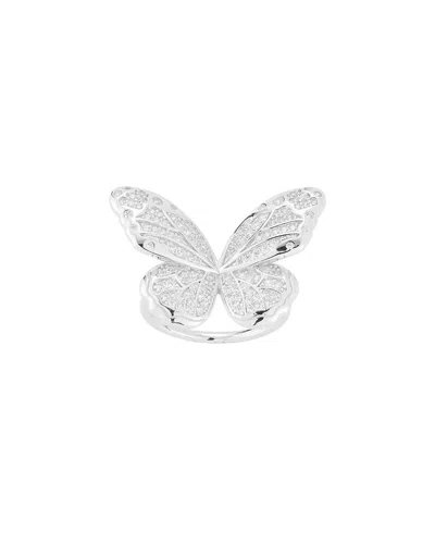 Sphera Milano Plated Cz Ring In Metallic
