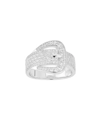 Sphera Milano Plated Cz Ring In Metallic
