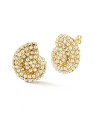 Sphera Milano Plated Earrings In Gold