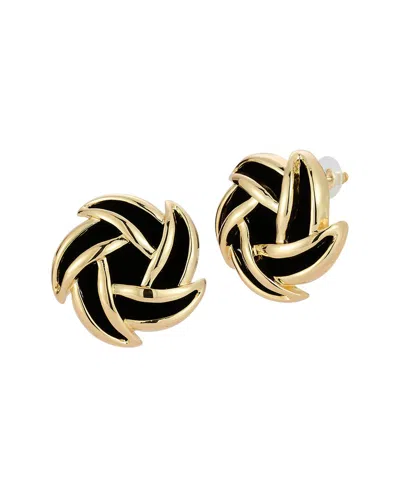 Sphera Milano Plated Earrings In Black