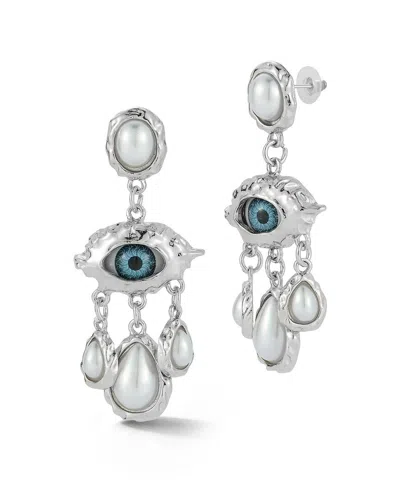 Sphera Milano Plated Earrings In Metallic