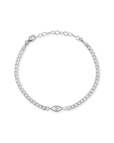 Sphera Milano Plated Evil Eye Link Bracelet