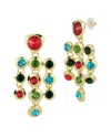 Sphera Milano Plated Multicolor Earrings
