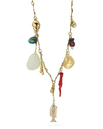 Sphera Milano Plated Necklace In Gold
