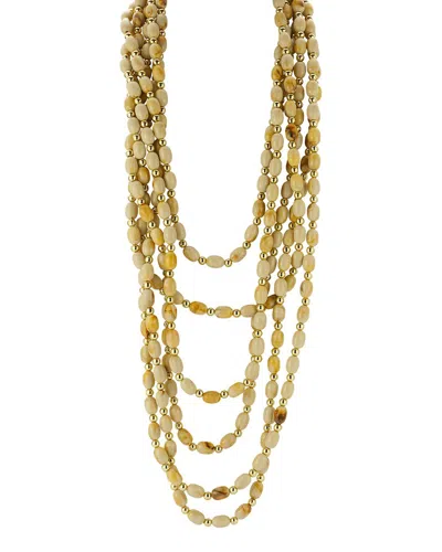 Sphera Milano Plated Necklace In Gold