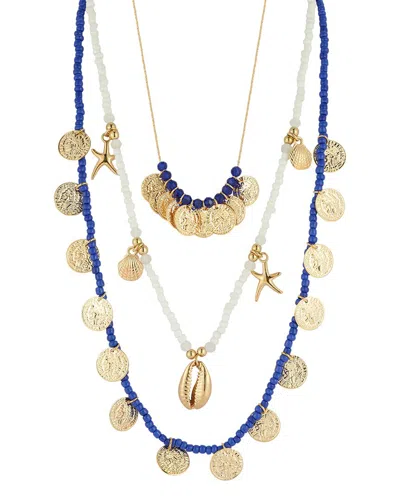 Sphera Milano Plated Necklace In Gold