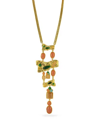 Sphera Milano Plated Necklace In Gold