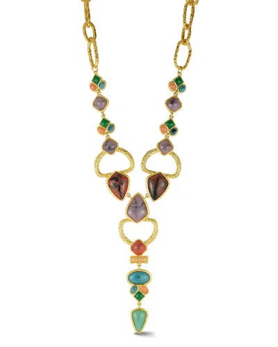 Sphera Milano Plated Necklace In Multi