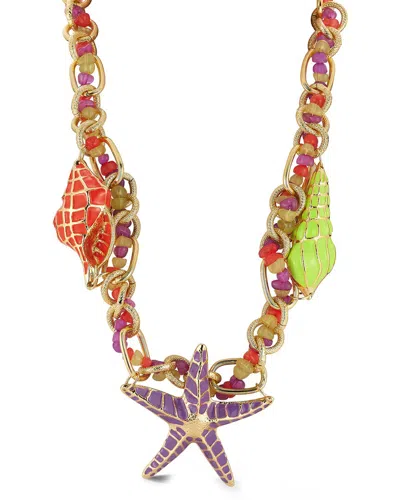 Sphera Milano Plated Necklace In Multi