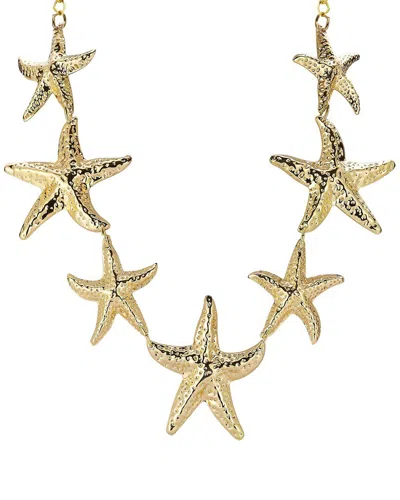 SPHERA MILANO SPHERA MILANO PLATED STARFISH CHOKER NECKLACE