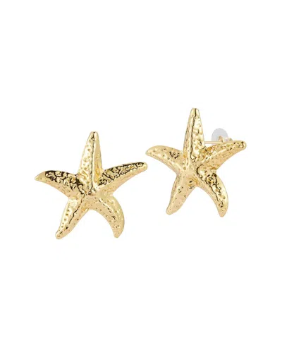 SPHERA MILANO SPHERA MILANO PLATED STARFISH EARRINGS