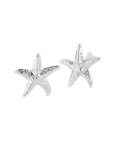 SPHERA MILANO SPHERA MILANO PLATED STARFISH EARRINGS
