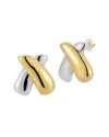 Sphera Milano Plated X Earrings
