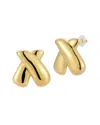 Sphera Milano Plated X Earrings