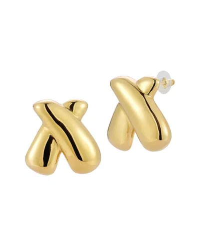SPHERA MILANO SPHERA MILANO PLATED X EARRINGS