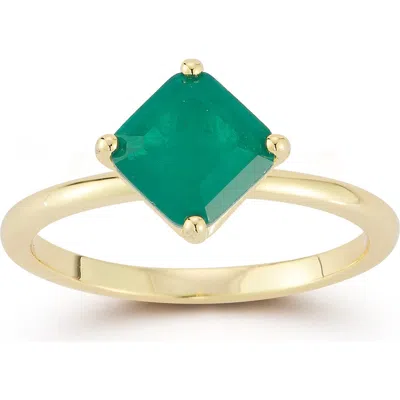 Sphera Milano Princess Cut Cubic Zirconia Ring In Gold