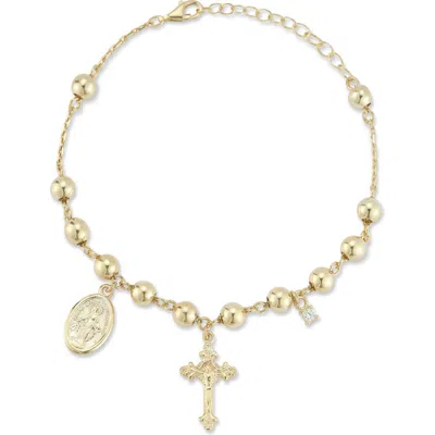 Sphera Milano Rosary Bracelet In Gold