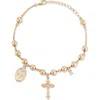 Sphera Milano Rosary Bracelet In Rose Gold