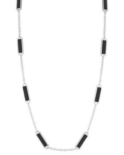 Sphera Milano Silver Bar Necklace