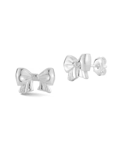 SPHERA MILANO SPHERA MILANO SILVER BOW STUDS
