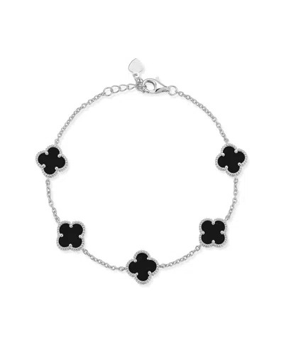 SPHERA MILANO SPHERA MILANO SILVER CLOVER BRACELET
