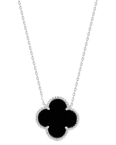 Sphera Milano Silver Clover Necklace