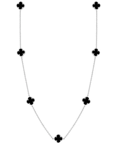 Sphera Milano Silver Clover Necklace
